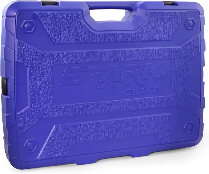Stark Elite 1/2" Drive 84pcs Impact Socket MASTER SET, SAE & Metric from 3/8 Inch - 1-5/16 Inch, 10mm - 32mm, Standard/Deep Sockets with Case