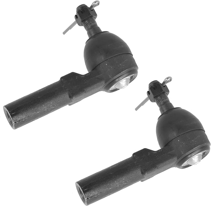 TRQ Front Outer Outside Tie Rod Ends Pair Set for Chevy Cadillac Olds Pontiac Saturn