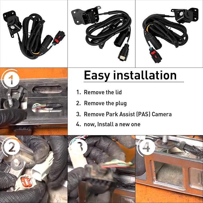 23146157 Park Assist PAS Camera Compatible with Chevrolet Silverado 1500 2010-2013,Silverado 3500 2010-2014,Silverado 2500 2010-2014,Cheyenne 2010-2013.Compatible with Gmc Sierra 1500 2010-2013