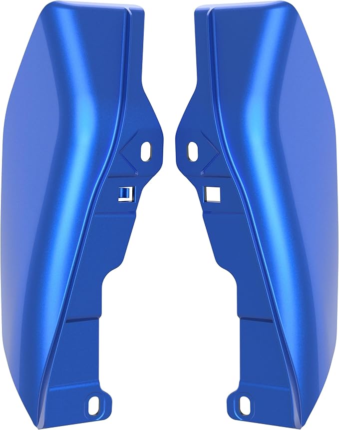 Color - Matched Mid Frame Air Deflectors Heat Shield, Perfectly Fit for Harley Touring Models 2009-2026 Cobalt Blue