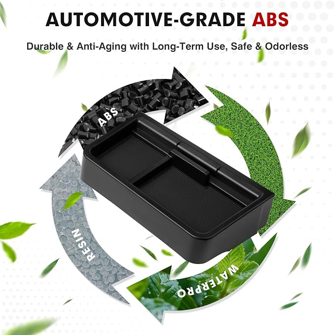 Autorder Screen Dashboard Organizer for 2025 2026 Toyota Sienna Accessories - Dash Screen Console Storage Tray for Phones Keys Sunglass Card Non-Slip(Fits 12.3" Screen Models)