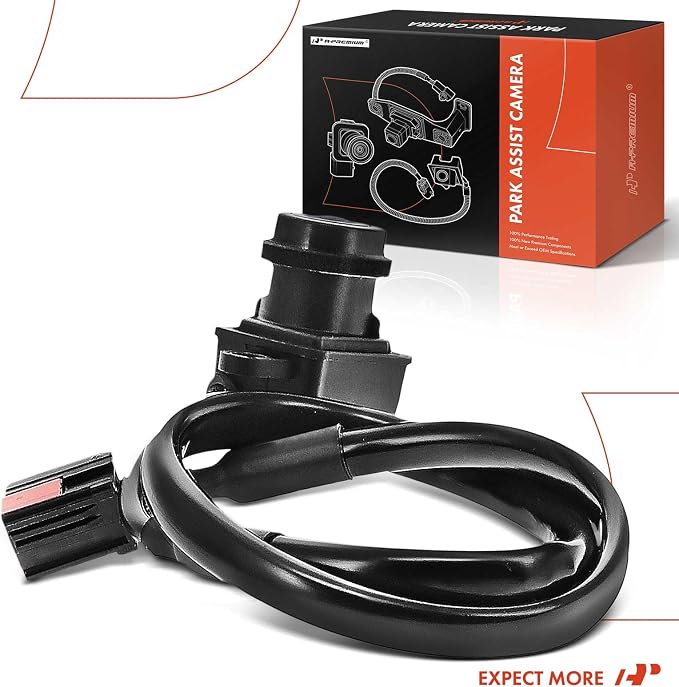 A-Premium Park Assist Camera Rear View Backup Reverse Camera Compatible with Select Ram Models - 2014-2023 ProMaster 1500, 2014-2023 ProMaster 2500, 2014-2023 ProMaster 3500