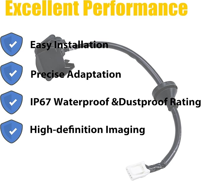 Rear View Backup Camera Compatible with Mazda CX-5 2013-2016 Parking Assist Camera Replace#MA1960108, K01567RC0A, K01567RC0,KD3367RC0,KD3367RC0A,KD3367RC0B, KD3367RC0C
