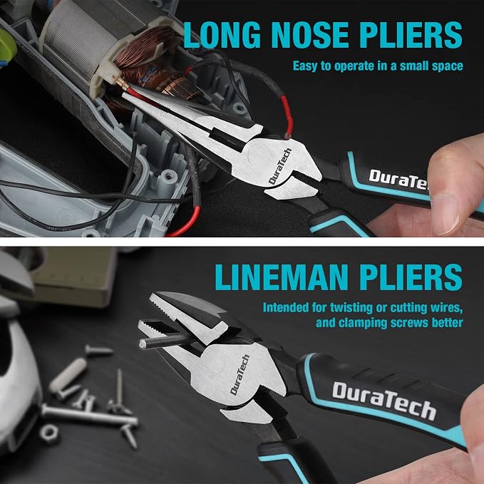 DURATECH 7-Piece Pliers Set & DURATECH 8-Piece Pliers Set