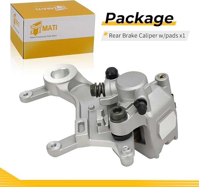 M MATI Rear Brake Caliper w/pads for Honda CR125R CR250R XR650R 1997-2007 43150-KZ3-B01