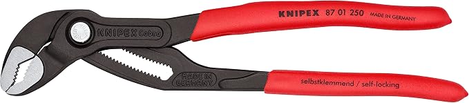 Knipex Tools LP Ultra-High Leverage Lineman's Pliers Bundle with 10-Inch Cobra Water Pump Pliers