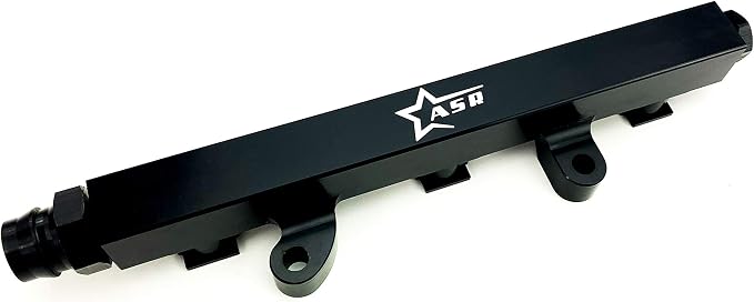 American Star Manufacturing, LLC 6061 Billet Aluminum Black Anodized Maverick X3 Fuel Rail Fits: 2017-2025