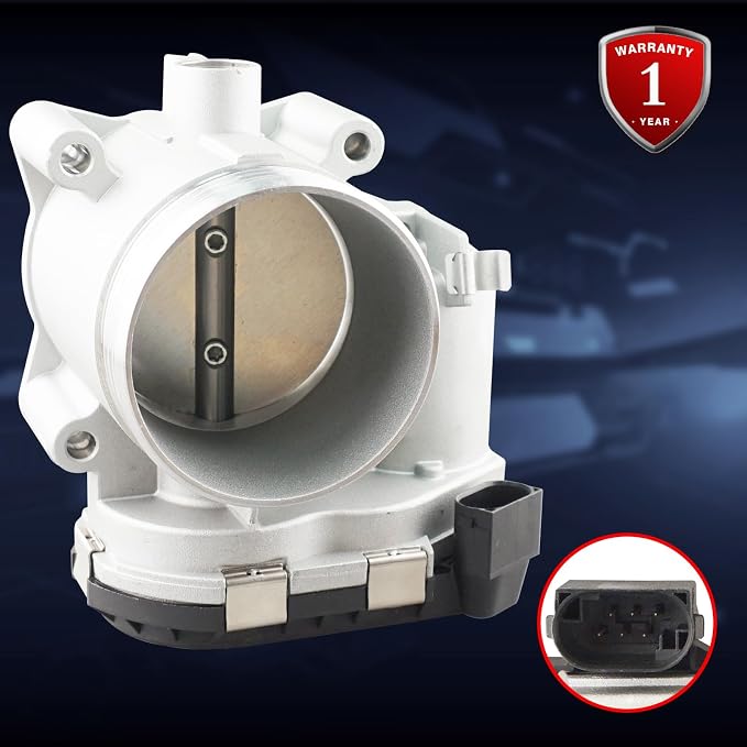 Electronic Throttle Body Assembly S20160 Compatible with Volvo C70 2002-2004 S60 2002-2009 S80 2002-2006 V70 2002-2007 XC70 XC90 2.3 2.4 2.5 2.9L L5 L6 Replaces 30711554 977-354 67-5201 TB1123