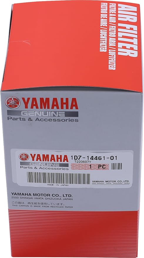 Yamaha Air Filter, #1D7-14461-01-00 (Supercedes #1D7-14461-00-00)