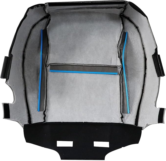 GXARTS Cloth Front Driver Side Bottom Replacement Seat Cover Compatible with Chevy Silverado Avalanche Suburban Tahoe GMC Sierra Yukon 2007 2008 2009 2010 2012 2013 2014 Black #19C