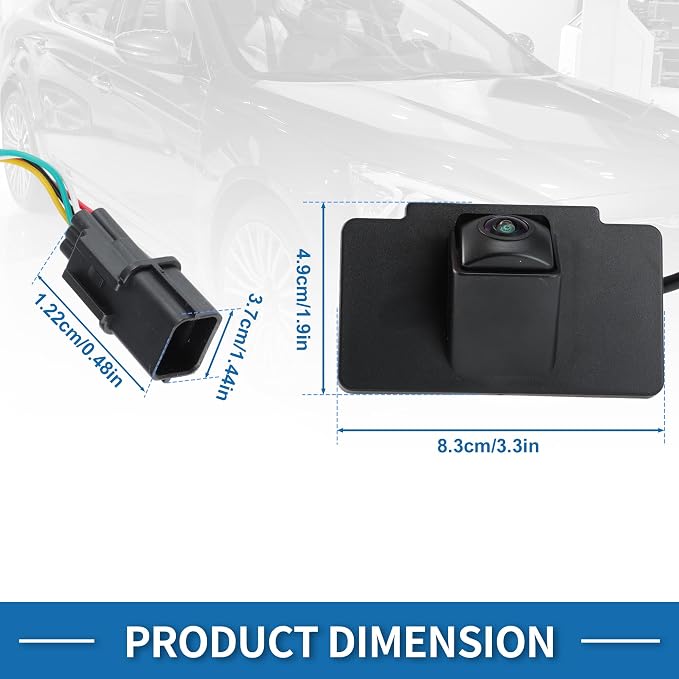 Rear View Camera for Kia Cadenza 2014 2015 2016 Park Assist Backup Reverse Camera Replace No.95760-E8000/95760-3R500/95760E8000/957603R500/KI1960124