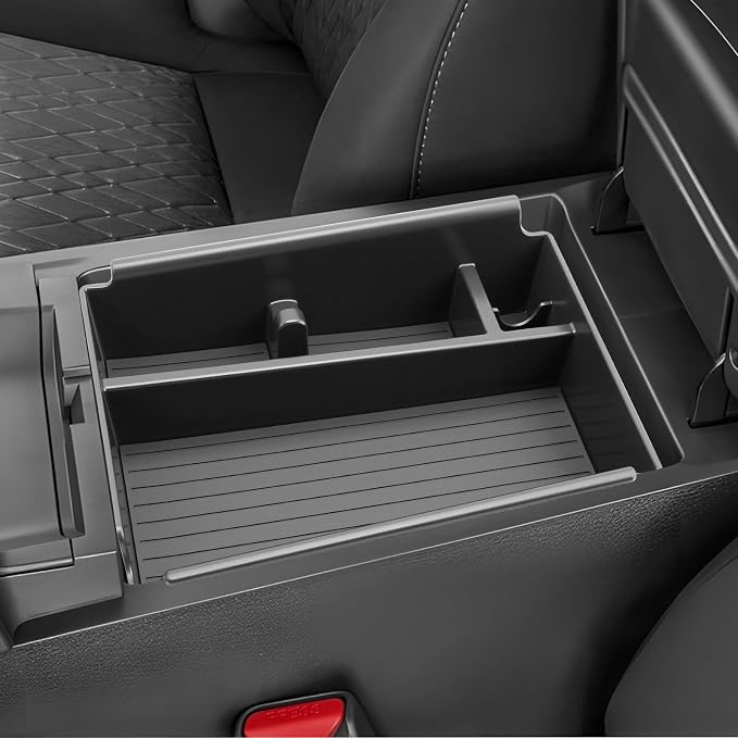 SKTU for 2026 Nissan Sentra Center Console Organizer for 2026+ Nissan Sentra (S/SV/SR/SL) Console Tray Nissan Sentra 2026 Accessories ABS Armrest Storage Box with Coin and Sunglasses Holder