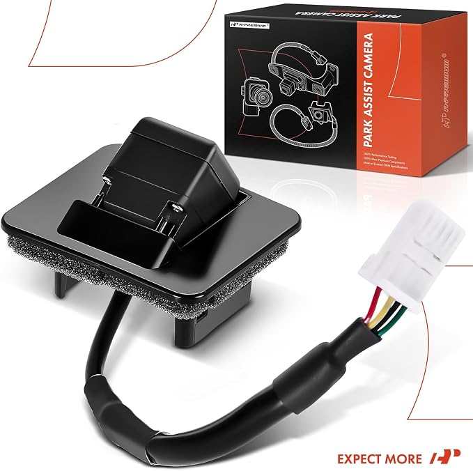 A-Premium Rear View Backup Camera Compatible with Mazda | Parking Camera for 2014 2015 2016 3 Sedan - Replace# BHN167RC0A