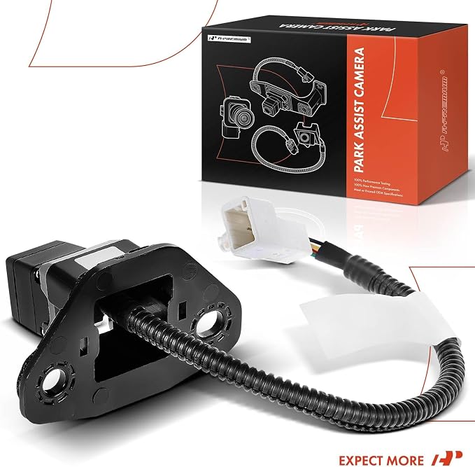 A-Premium Rear View Backup Camera Compatible with Lexus | Parking Camera for 2007-2009 LS460, 2008-2009 LS600h - Replace# 8679050030