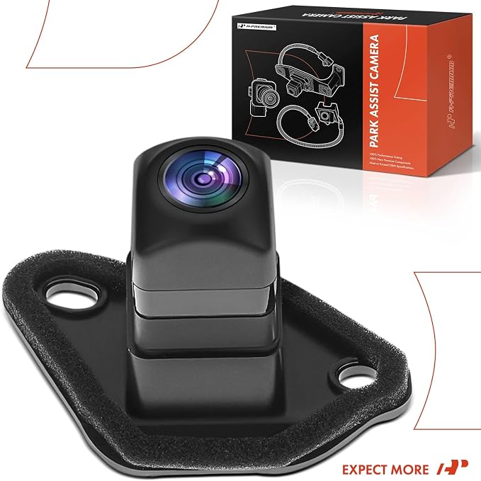 A-Premium Rear View Backup Camera Compatible with Toyota | Parking Camera for 2017 2018 2019 Prius Prime - Replace# 86790-47080