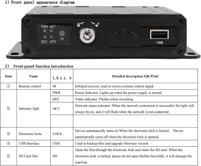 Backup Camera Video Switcher, 4 Channel Parking Camera Video Splitter 4 Input 1 Output DC12V/24V 1080P AHD Backup Camera Image Switch Combiner Box for RV Buses Truck (No Memory