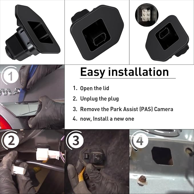 284424BA3D Park Assist PAS Camera Compatible with Nissan Murano 2015 2016 2017 2018 2019 2020 2021 2022 2A023.
