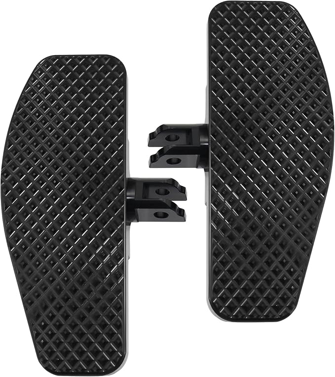 8'' Mini Front Driver Footpegs Floorboards for Harley Softail Street Bob 114/ Fat Bob/Fat Boy/Low Rider ST/Sport Glide/Breakout/Slim 2018-2025 2026 Models