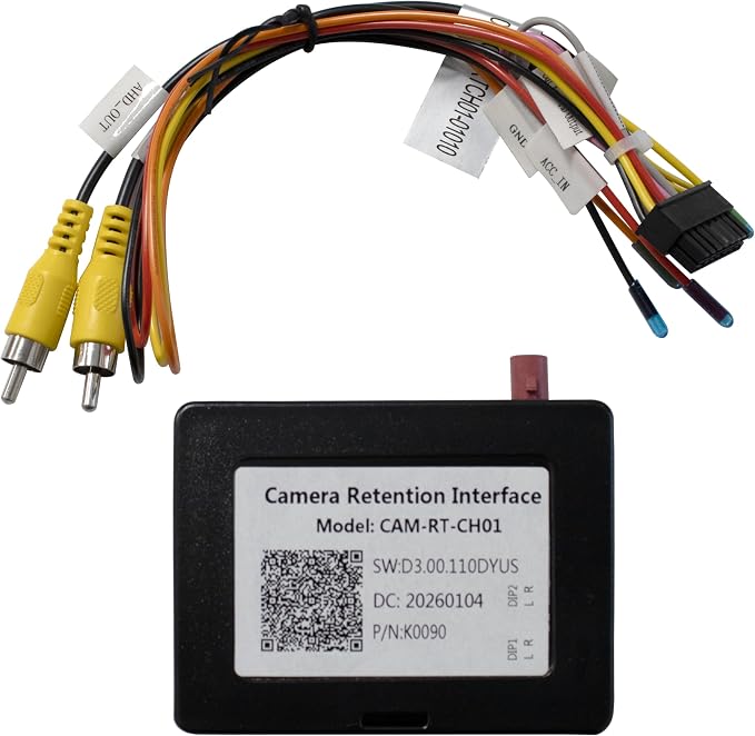 Factory Backup Camera Retention Adapter for Dodge Ram 2019-2023 Aftermarket Car Radio