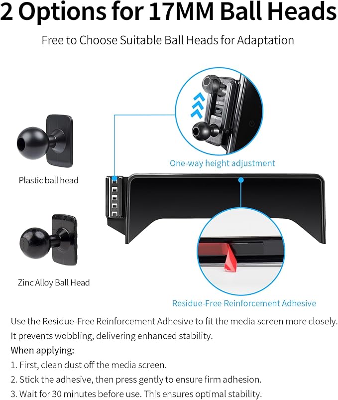 Wireless Charging Car Phone Holder for BMW X3 2022-2024 / X4 2022-2025, 12.3" Screen Fixed Clip, 360° Rotation Car Phone Mount Compatible with MagSafe