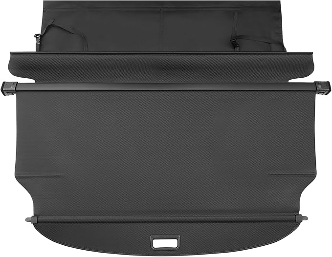 Powerty Cargo Cover for 2018-2024 Chevy Equinox/GMC Terrain Accessories, Trunk Cover Retractable Trunk Shielding Shade Cargo Luggage Cover for 2018-2024 Chevy Equinox/GMC Terrain