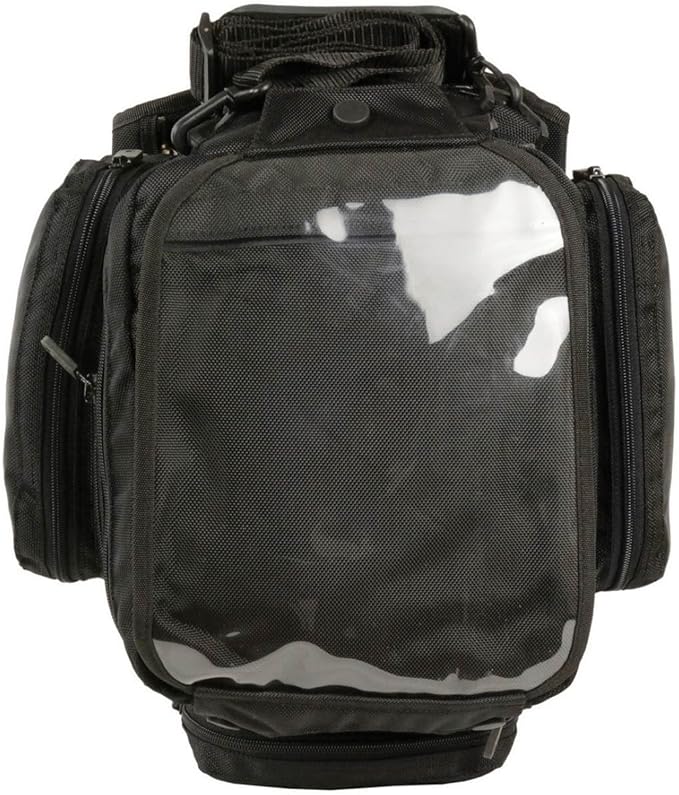 Milwaukee Leather Tank Bag - Motorcycle Storage - Strap/Magnetic Mount - Quick Access - Universal Fit - One Size