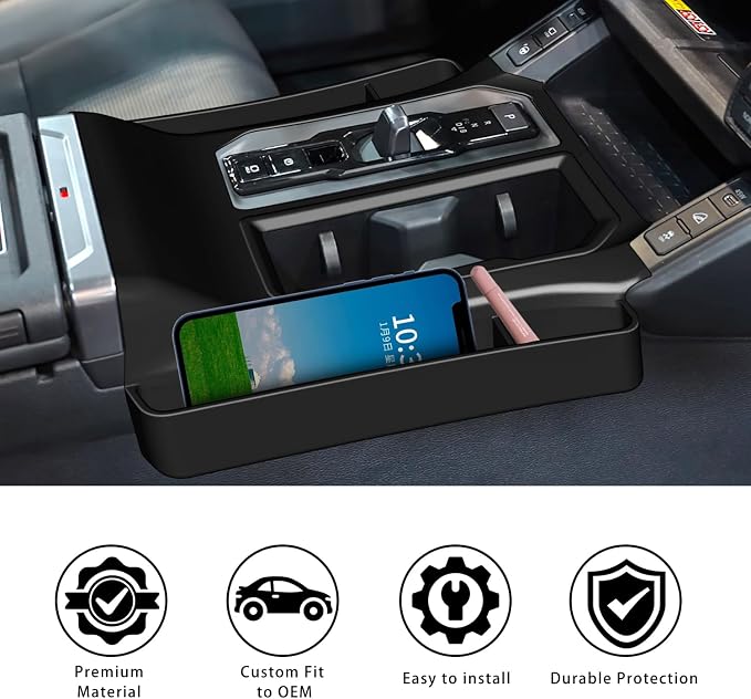 Central Control Silicone Gear Shift Panel Trim Cover Fits for RAV4 2026 Gear Shift Control Anti-Scratch Panel Protective Cover for RAV4 Accessories