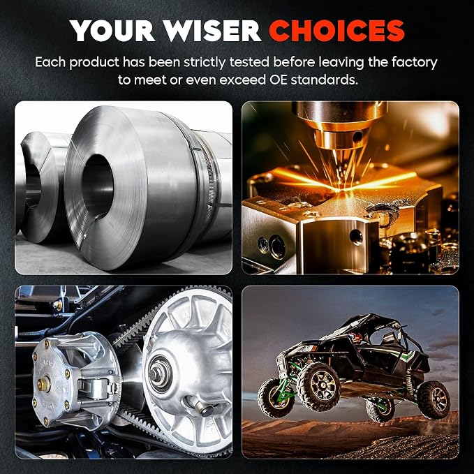 Primary Drive Clutch Fit for Polaris Sportsman 400 450 500 2003 2004 2005 2006, Ranger 500 2003-2006, Magnum 330 2003-2006 1321976 with Spring & Weights