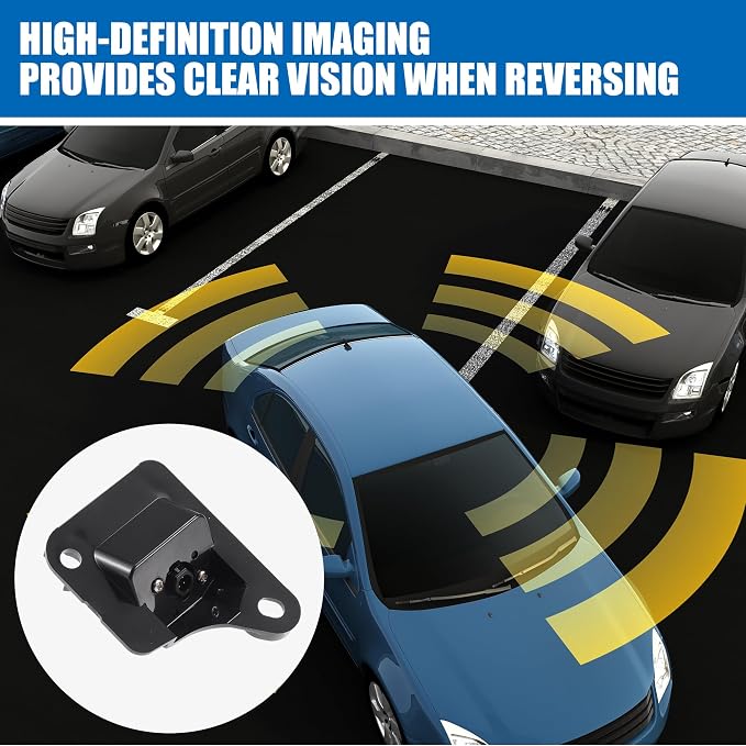 ACROPIX Car Rear View Back Up Camera Wide Angle Park Assist Reverse Camera Fit for Toyota Tundra 2009 2010 2012 2013 No.8679034030 - Pack of 1