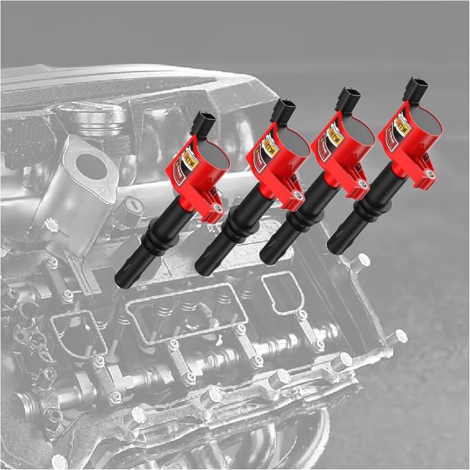 8 Pack Ignition Coil DG511 & Iridium Spark Plugs SP546 – Compatible with Ford F-150, F-250, F-350, Expedition, Explorer, Mustang, Crown Victoria, Lincoln Navigator, Mercury Mountaineer – 4.6L 5.4L V8