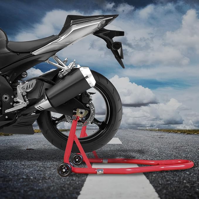 Jack Boss Motorcycle Stand Rear Combo Wheel Lift Stands, 500Lbs Capacity,Swingarm Spool Paddock Stands for Sport Bike,Fit for Yamaha, for Honda, Suitable for Kawasaki