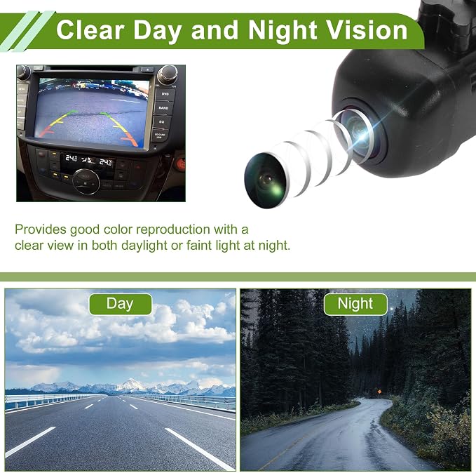 Park Assist Camera for Hyundai Santa Fe 2017-2018 957602W631/957602W630 1 Pcs