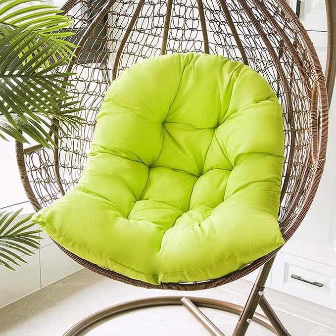 Hammock Swing Chair Cushion, Hanging Basket Seat Cushion Pillow, Soft Hanging Egg Chair Back Cushions Pads, for Indoor and Outdoor Garden Offices