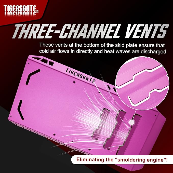 Aluminium Skid Plate Lower Engine Chassis Protection Guard for 2014-2023 Harley Touring Street Electra Road Glide King, Purple