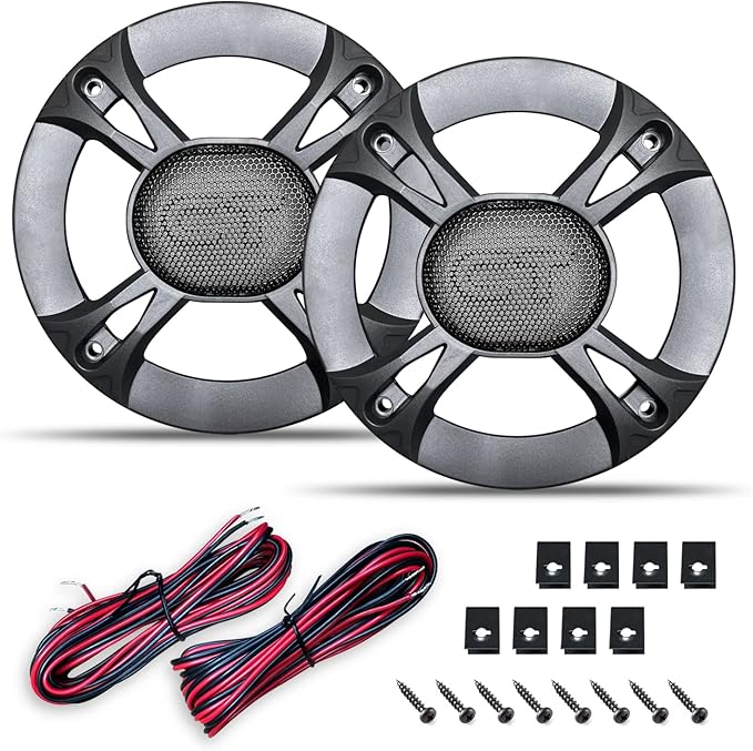 CT Sounds BIO-5-25-COX 5.25 Inch Coaxial Car Speakers, 160 Watts Max, Pair