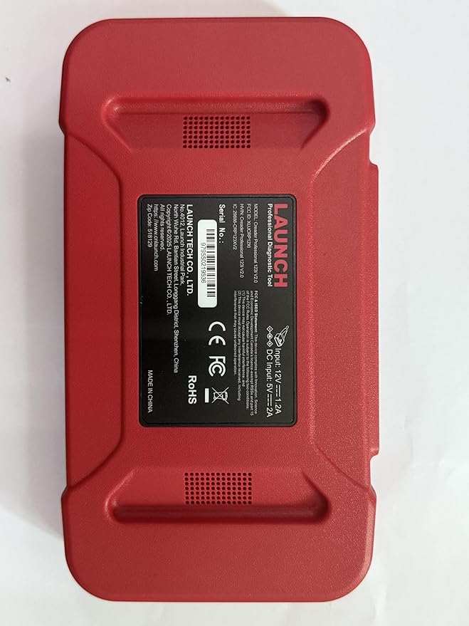 LAUNCH OBD2 Scanner CRP123I V2.0, 2026 Lifetime Update Scan Tool,Muilti System with 7 Resets Oil/SAS Calibration/Brake/BMS/D.P.F/ABS Bleeding/Throttle Reset, Auto Vin, Battery Test,FCA SGW