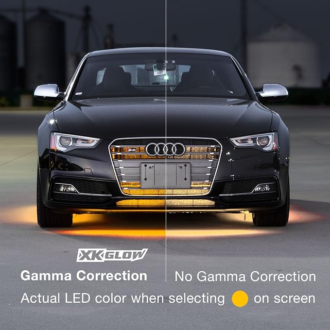 XK-Glow XK-Chrome-KIT Bluetooth Upgrade Controller (Multi-Color RGB LED Xkchrome Smartphone App-Enabled,Universal for RGB LEDs for Car Truck Motorcycle Under Glow)