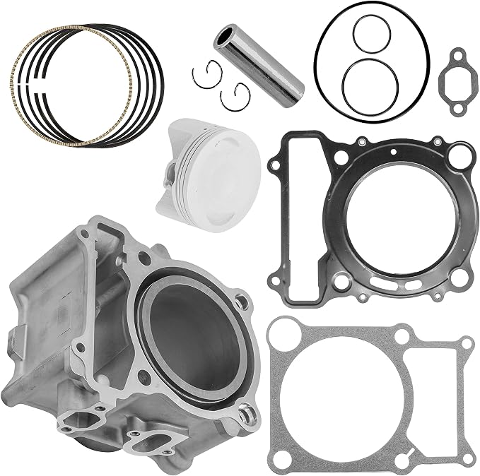 Caltric Cylinder Kit Compatible with Yamaha Kodiak 400 YFM400FAH 4x4 Hunter 2001 2002 2003 2004 2005 2006