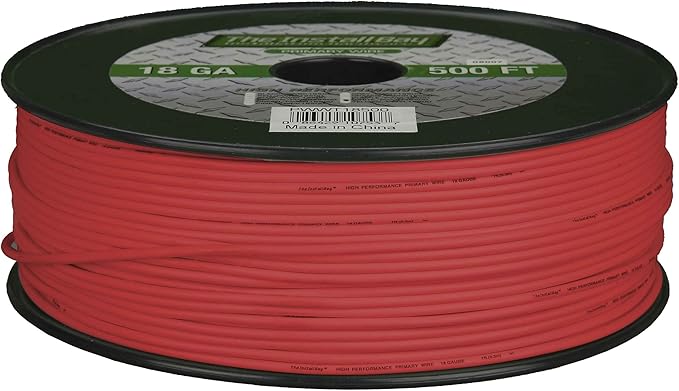 Metra Electronics Metra PWRD18500 18-Gauge Primary Wire (Red)