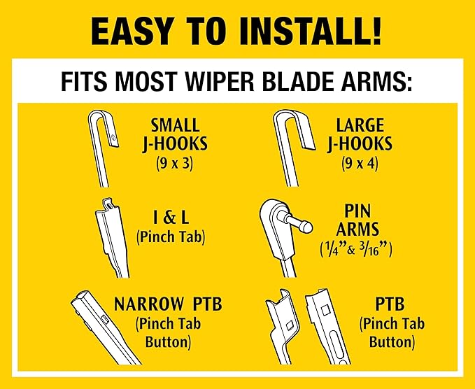 Rain-X 5079283-2 Repellency Water Repellent Wiper Blades, 17" Windshield Wiper, All Weather Streak-Free for Enhanced Visibility w/Water Repellency Formula
