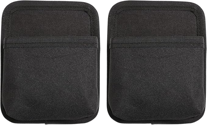 2Pcs Dashboard Side Air Vent Outlet Storage Bag Compatible with Toyota FJ Cruiser 2007-2021, Center Console Multifunction Organizer Tray Pouch Box for Phone/Coin/Key/Card Storage Expansion Accessories
