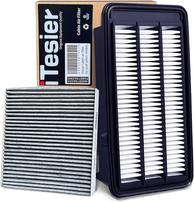 Engine & Cabin Air Filter Kit for CRV (2017-2022) 1.5L Gas, Civic (2016-2021) 1.5L Gas, (NOT for Hybrid /2.0L) Replaces 17220-5AA-A00, 80292-TF0-G01