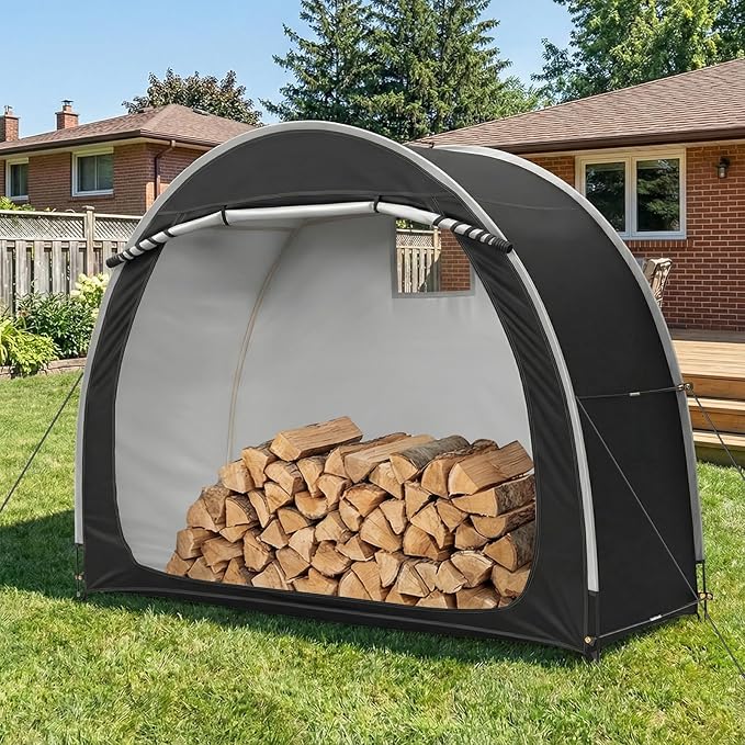 Outvita Bike Tent, Outdoor Portable Bicycle Storage Sheds with 210D Oxford Fabric PU4000 Waterproof Cover for 2-3 Bikes, Storage Cover Shelter for Motorcycle,Garden Tools,Toys,Lawn Mower