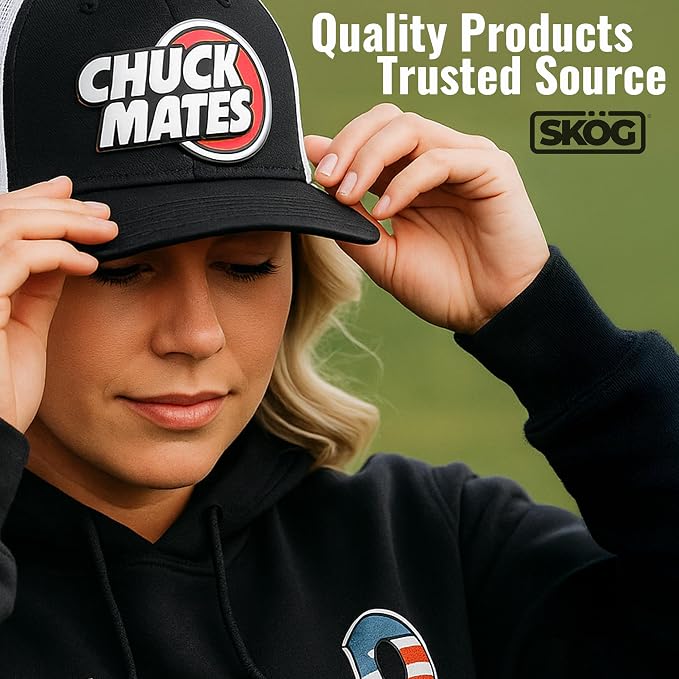 SKÖG Chuck Mates Platinum (1 Pack) Quick-Connect with Patented RatchetSeal Technology for Tire Inflators Open-Type