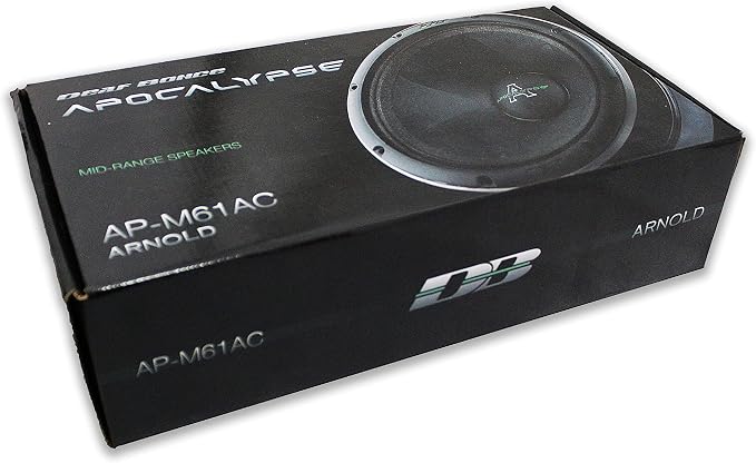 Deaf Bonce 6.5" 180W RMS 4-Ohm Mid-Range Speaker Set Apocalypse Series AP-M61AC