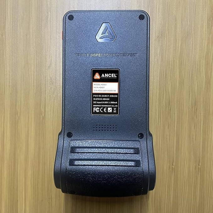 ANCEL HD431 Heavy Duty Truck Scanner, DPF Regen & Forced Reset for Paccar & Detroit Engines, Full System Diagnostics Diesel Code Reader, Professional OBD2/HDOBD Mechanic Tool for Commercial Vehicles