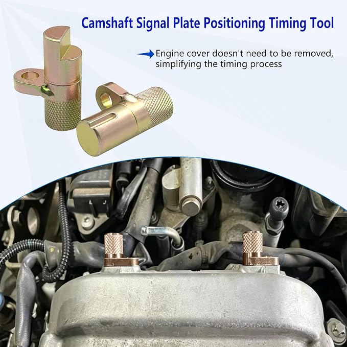 New Engine Camshaft Timing Alignment Tool Kit Compatible with Mercedes Benz M133 M260 M264 M270 M274 Engine Replace 270 589 00 6100, 270 589 01 6100