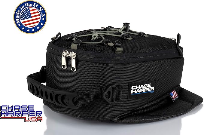 Chase Harper USA 450M Magnetic Tank Bag - RED LINE Fanny Pack Combo