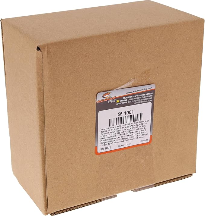 All Balls 58-1001 Hub Kit Compatible With/Replacement For Polaris Forest 800 6X6 2015, Hawkeye 325 2X4 2015, Hawkeye 400 HO 2X4 2011-2013, Sportsman 400 HO 4X4 2011-2014, Sportsman 450 2007