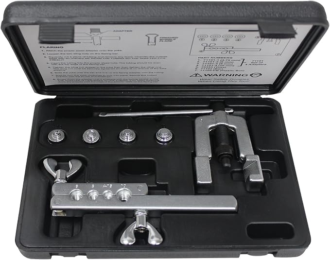 Mastercool (71100 Black ISO Metric Bubble Flaring Tool Set